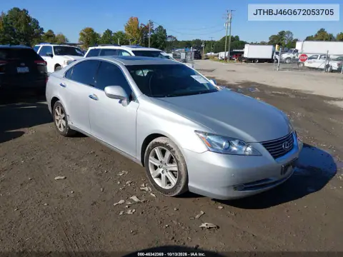 JTHBJ46G672053705 — 2007 Lexus ES, Передняя часть слева, фото до ремонта