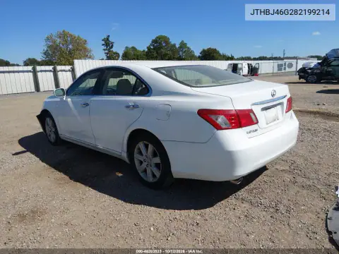JTHBJ46G282199214 — 2008 Lexus ES, zdjęcie 4 z IAAI, Przód