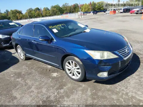 JTHBK1EG6B2446237 — 2011 Lexus ES, Не указано, фото до ремонта