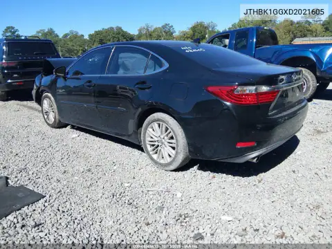 JTHBK1GGXD2021605 — 2013 Lexus ES, photo 3 from IAAI, Front end