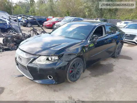 JTHBK1GG8D2052223 — 2013 Lexus ES, фото 2 с аукциона IAAI, Левый и правый бока