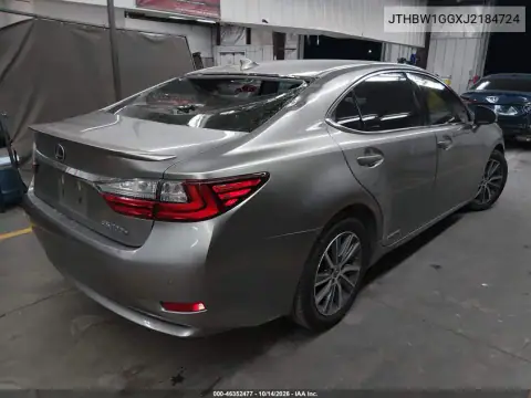 JTHBW1GGXJ2184724 — 2018 Lexus ES, zdjęcie 5 z IAAI, Dach