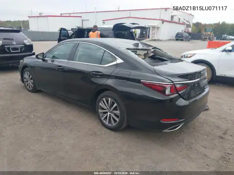 58ADZ1B15LU071117 — 2020 Lexus ES, foto 4 de IAAI 28.10.2026, Techo