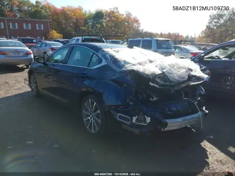 58ADZ1B12MU109730 — 2021 Lexus ES, фото 4 с аукциона IAAI, Не указано