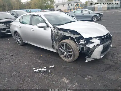 JTHCZ1BL5GA000157 — 2016 Lexus GS, Przód, zdjęć przed naprawą