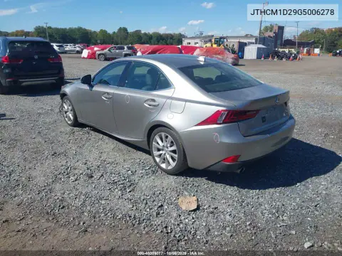 2016 Lexus Is 300 VIN JTHCM1D29G5006278 фото 4