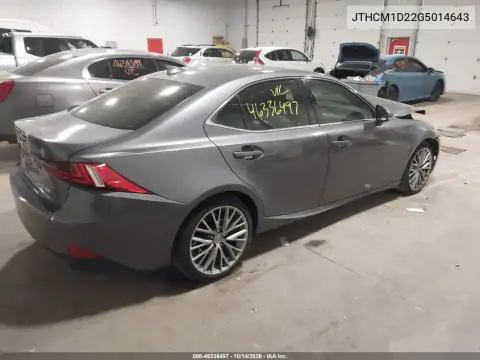 JTHCM1D22G5014643 — 2016 Lexus IS, photo 5 from IAAI, Front end