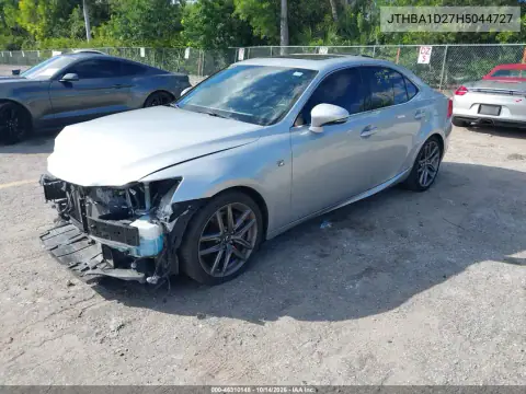 JTHBA1D27H5044727 — 2017 Lexus IS, фото 3 з IAAI, Передня частина