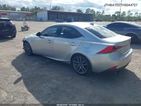 JTHBA1D27H5044727 — 2017 Lexus IS, фото 4 з IAAI, Передня частина