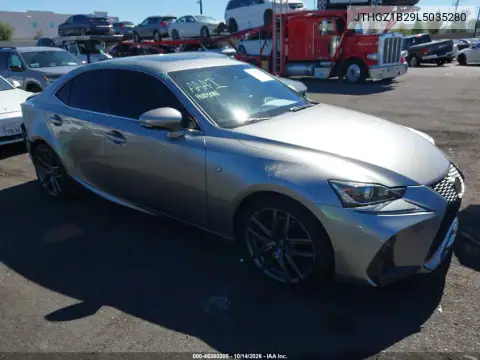 JTHGZ1B29L5035280 — 2020 Lexus IS, Задняя часть, фото до ремонта