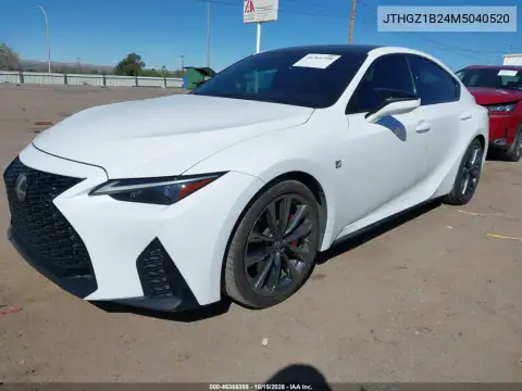 JTHGZ1B24M5040520 — 2021 Lexus IS, zdjęcie 3 z IAAI, Prawy bok
