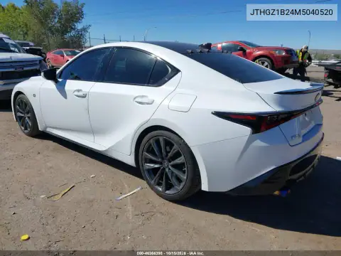 JTHGZ1B24M5040520 — 2021 Lexus IS, zdjęcie 4 z IAAI, Prawy bok