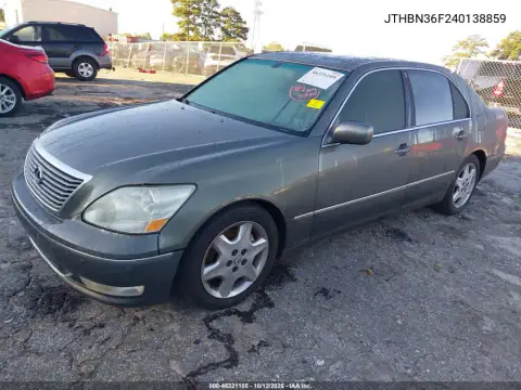 JTHBN36F240138859 — 2004 Lexus LS, zdjęcie 2 z IAAI, Prawy bok