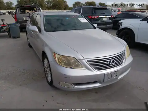 JTHGL46F175011447 — 2007 Lexus LS, Звичайний знос, фото до ремонту