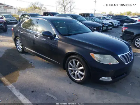 JTHBL46F185060577 — 2008 Lexus LS, Естественный износ, фото до ремонта