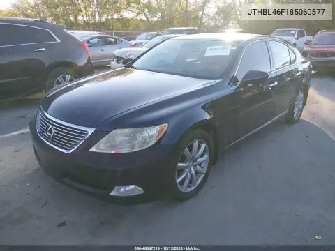 2008 Lexus Ls 460 VIN JTHBL46F185060577 фото 3