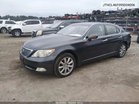 2009 Lexus Ls 460 VIN JTHCL46F095004006 фото 3