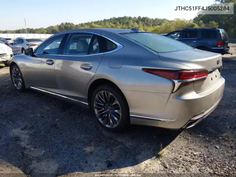 JTHC51FF4J5005284 — 2018 Lexus LS, photo 4 from IAAI, Front end