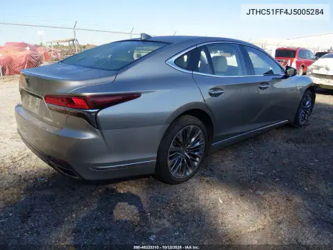 JTHC51FF4J5005284 — 2018 Lexus LS, photo 5 from IAAI, Front end
