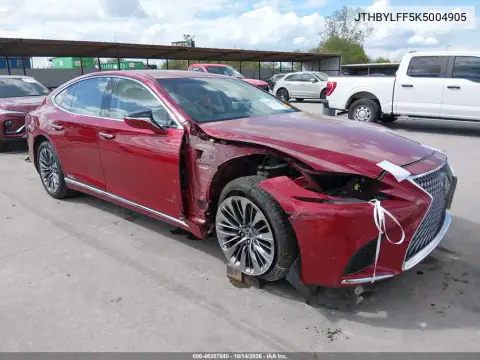 JTHBYLFF5K5004905 — 2019 Lexus LS, Правый бок, фото до ремонта
