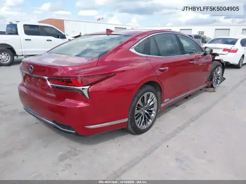 JTHBYLFF5K5004905 — 2019 Lexus LS, фото 5 с аукциона IAAI, Правый бок