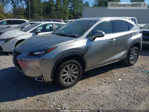 JTJYARBZ7H2083312 — 2017 Lexus NX, foto 3 de IAAI, Lado derecho
