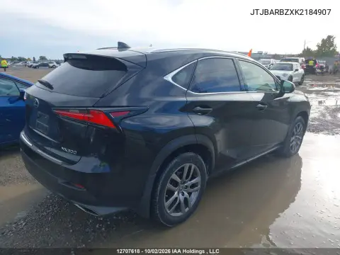 2019 Lexus Nx 300 VIN JTJBARBZXK2184907 фото 5