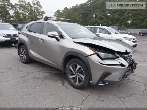 JTJBARBZ8K2192214 — 2019 Lexus NX, Przód, zdjęć przed naprawą