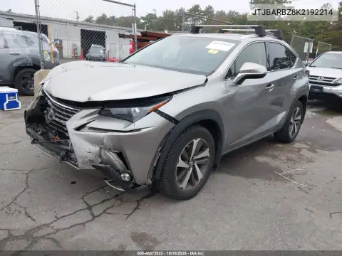 JTJBARBZ8K2192214 — 2019 Lexus NX, zdjęcie 3 z IAAI, Przód
