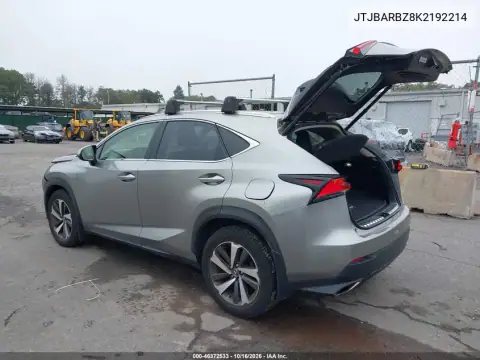 JTJBARBZ8K2192214 — 2019 Lexus NX, zdjęcie 4 z IAAI, Przód