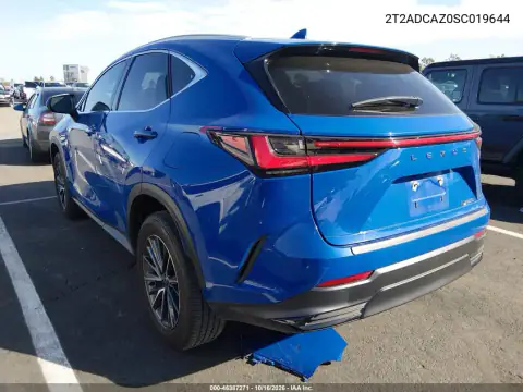 2T2ADCAZ0SC019644 — 2025 Lexus NX, zdjęcie 4 z IAAI, Prawy przód