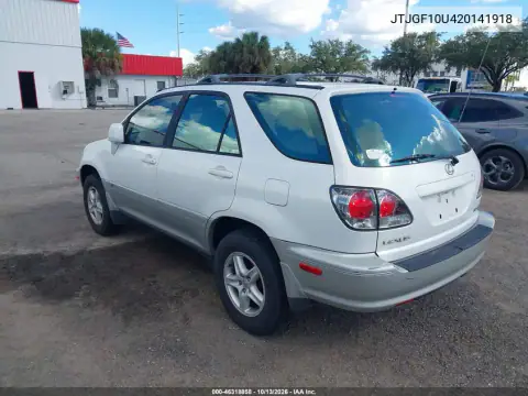 JTJGF10U420141918 — 2002 Lexus RX, photo 4 from IAAI 21.10.2026, Normal wear