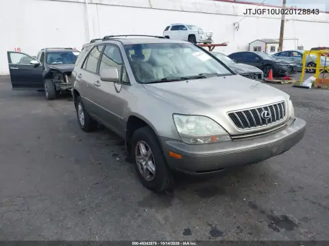 JTJGF10U020128843 — 2002 Lexus RX, Front end, before-repair photos