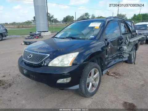 2T2GK31U37C002624 — 2007 Lexus RX, photo 2 from IAAI, Left side
