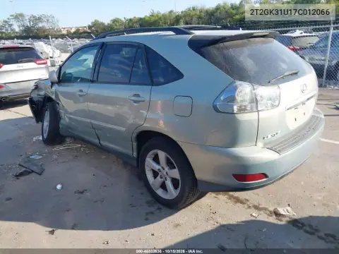 2T2GK31U17C012066 — 2007 Lexus RX, photo 4 from IAAI, Left front