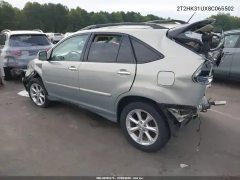 2008 Lexus Rx 350 VIN 2T2HK31UX8C065502 фото 4