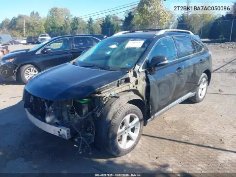 2010 Lexus Rx 350 VIN 2T2BK1BA7AC050086 фото 3