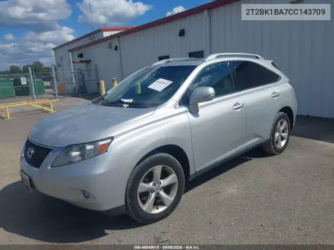2012 Lexus Rx 350 VIN 2T2BK1BA7CC143709 фото 3