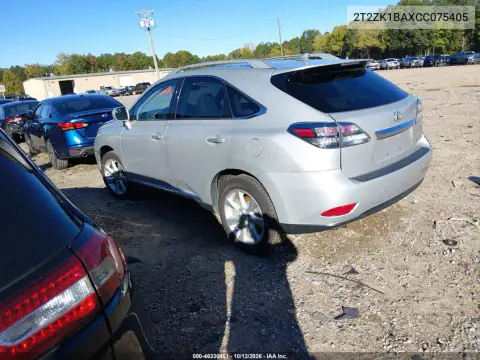 2T2ZK1BAXCC075405 — 2012 Lexus RX, zdjęcie 4 z IAAI, Prawy bok