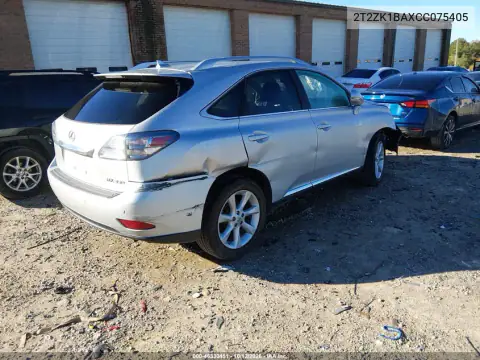2T2ZK1BAXCC075405 — 2012 Lexus RX, zdjęcie 5 z IAAI, Prawy bok