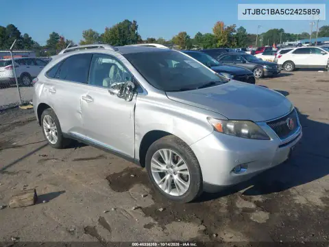 JTJBC1BA5C2425859 — 2012 Lexus RX, Опрокидывание, фото до ремонта