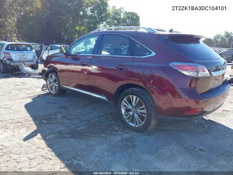 2T2ZK1BA3DC104101 — 2013 Lexus RX, zdjęcie 4 z IAAI, Przód