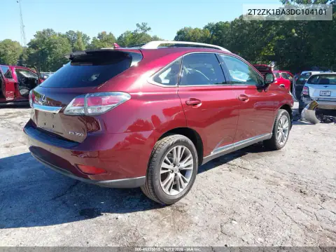 2T2ZK1BA3DC104101 — 2013 Lexus RX, zdjęcie 5 z IAAI, Przód