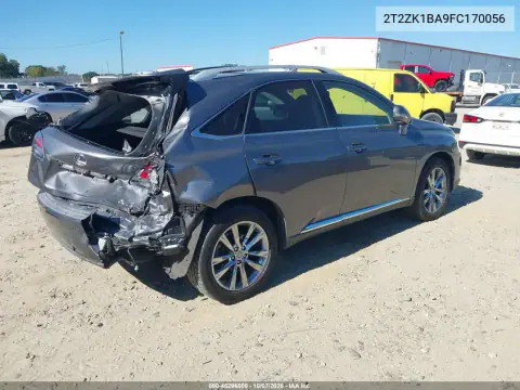 2015 Lexus Rx 350 VIN 2T2ZK1BA9FC170056 фото 5