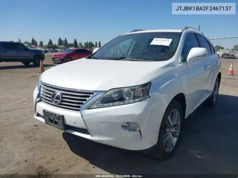 JTJBK1BA2F2467137 — 2015 Lexus RX, фото 3 с аукциона IAAI, Передняя часть