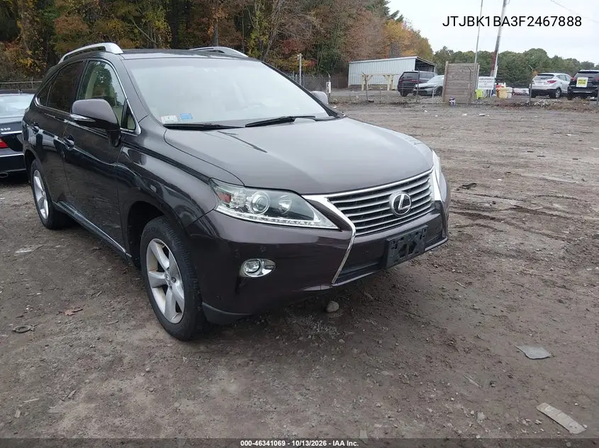 JTJBK1BA3F2467888 — 2015 Lexus RX, фото 2 с аукциона IAAI, Задняя часть слева