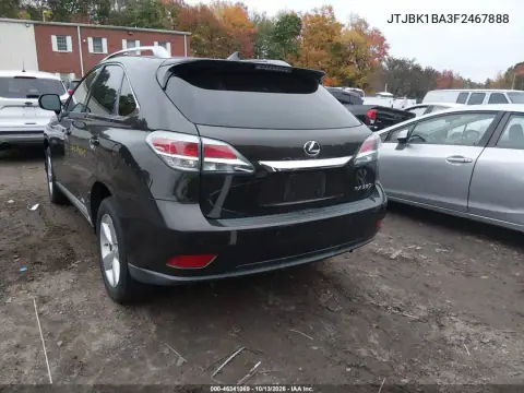 JTJBK1BA3F2467888 — 2015 Lexus RX, фото 4 с аукциона IAAI, Задняя часть слева