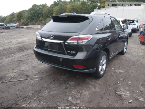 JTJBK1BA3F2467888 — 2015 Lexus RX, фото 5 с аукциона IAAI, Задняя часть слева