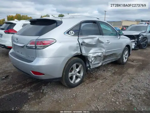 2T2BK1BA0FC273769 — 2015 Lexus RX, фото 5 с аукциона IAAI, Не указано