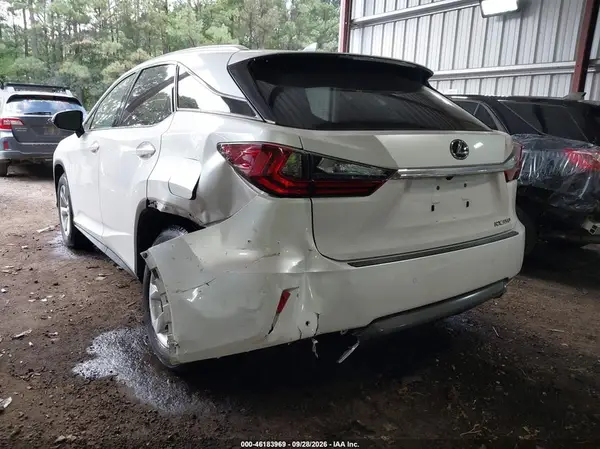 2T2BZMCA8HC129191 — 2017 Lexus RX, фото 3 с аукциона IAAI, Задняя часть слева